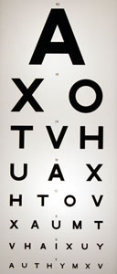 Snellen chart